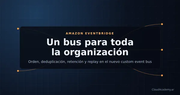 Portada: Amazon EventBridge, un bus para toda la organización
